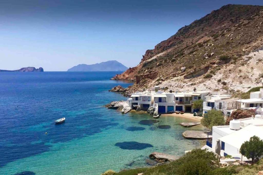 Casa Del Mar Milos Pláka Mílu Kültér fotó