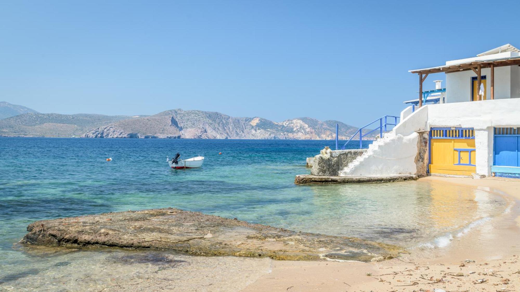 Casa Del Mar Milos Pláka Mílu Kültér fotó